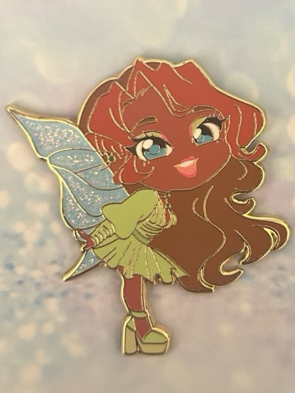 Winx Layla glitter fantasy pin